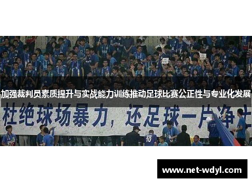 加强裁判员素质提升与实战能力训练推动足球比赛公正性与专业化发展