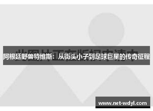 阿根廷野兽特维斯:从街头小子到足球巨星的传奇征程 阿根廷野兽特维斯:从街头小子到足球巨星的传奇征程